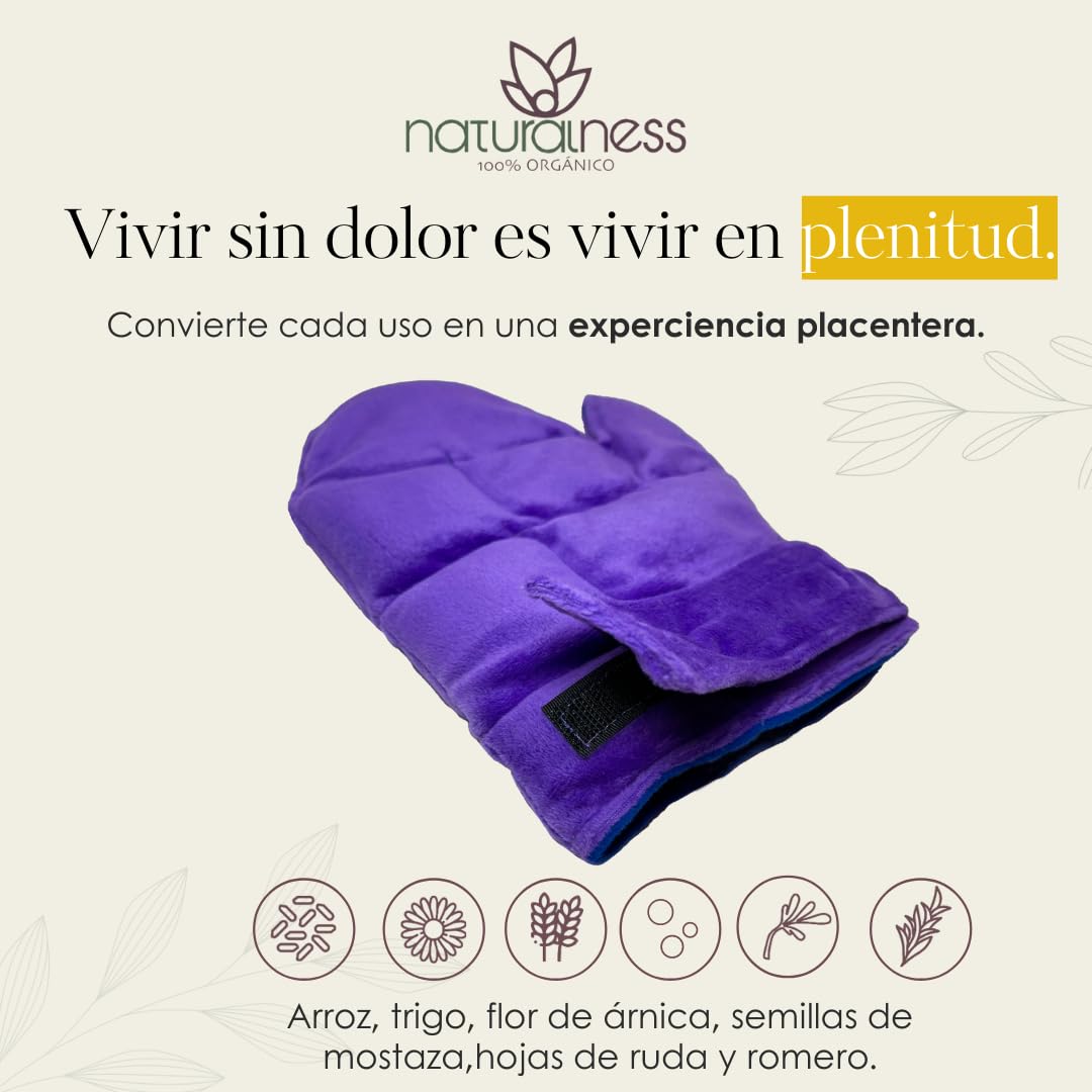 Paquete Compresa de Semillas para Mano y Aceite para Masaje 30 ml