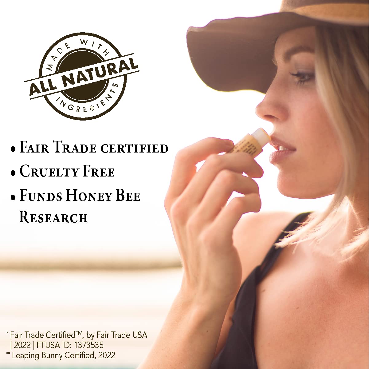 Bee Bella: bálsamos labiales – con cera de abejas, aceite de coco, aceite de jojoba, aceite de vitamina E, aceite de argán y más para labios suaves y lisos, humedad de larga duración, hecho a mano en los Estados Unidos (paquete variado, 5 unidades)