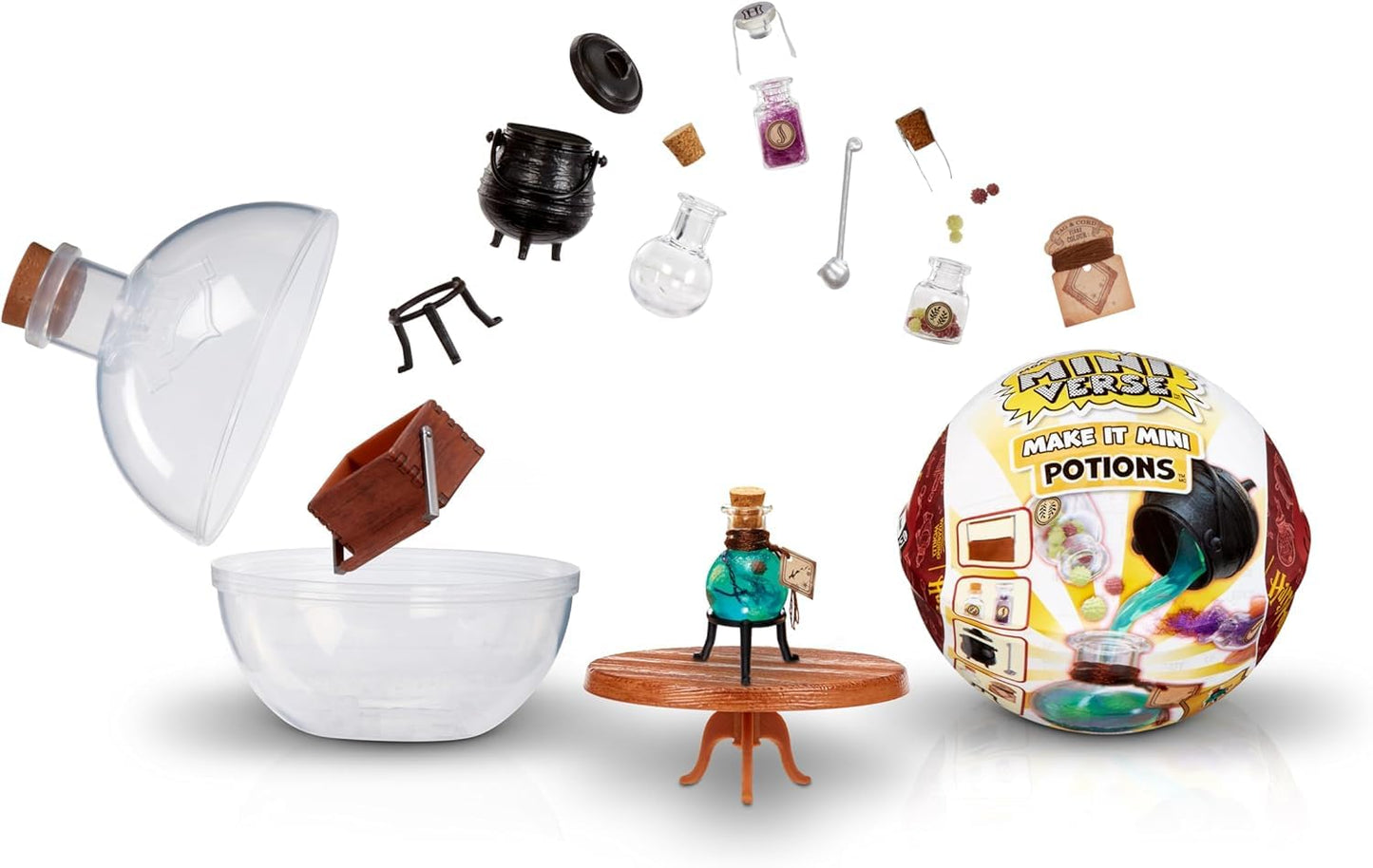 Réplica Exacta MGA's Miniverse Harry Potter Clase de Pociones con Piezas y Accesorios Exclusivos para Crear y Exhibir