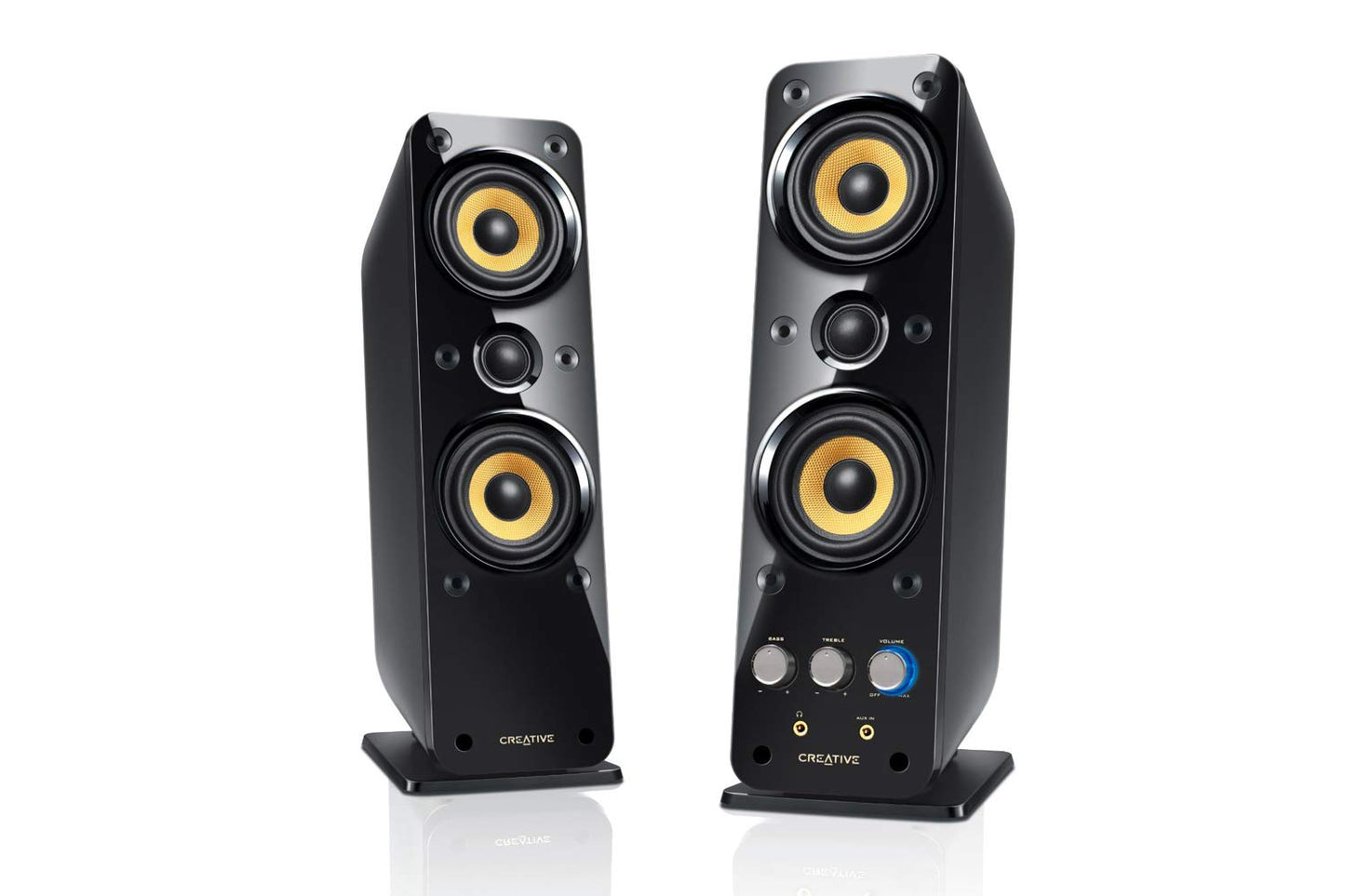 Creative Labs GigaWorks T40 Series II - Bocinas (Mesa/estante, PC, Integrado, Alámbrico, RCA / 3.5mm, 50 - 20000 Hz)