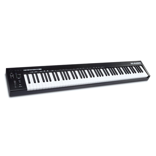 M-Audio Keystation 88 MK3 - Controlador MIDI USB con teclado de 88 teclas semipesadas para manejar sintetizadores virtuales y parámetros de DAW