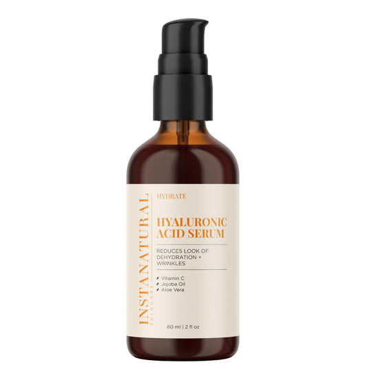 InstaNatural Hyaluronic Acid & Vitamin C Anti Aging Serum for Face, 2 fl. oz.