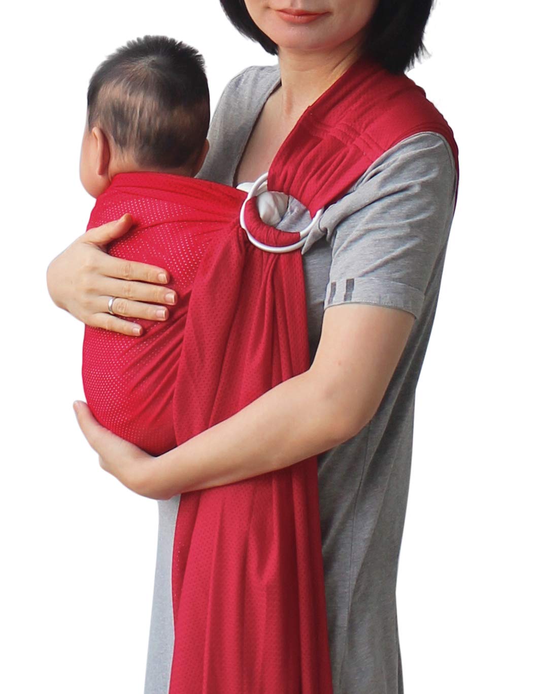 Vlokup - Bolsa de malla transpirable para bebé, recién nacidos, niños y niños pequeños, ideal para verano, natación, piscina, playa, ideal para papá demasiado rojo