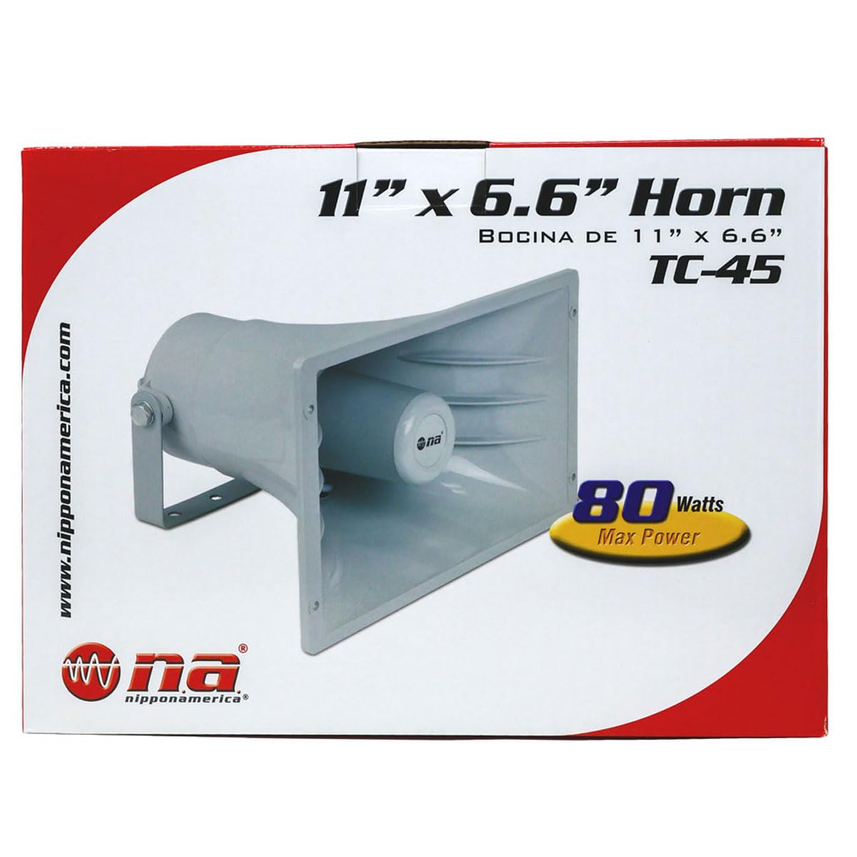Nippon ABS Power Horn 100 Watts 11"x8.3"x6.5"