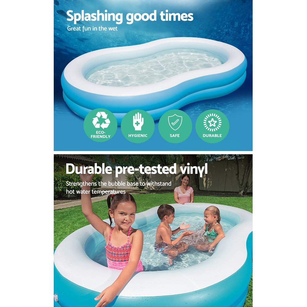 Bestway 103 x 62 x 18-Inch The Big Lagoon Family Pool by Bestway
