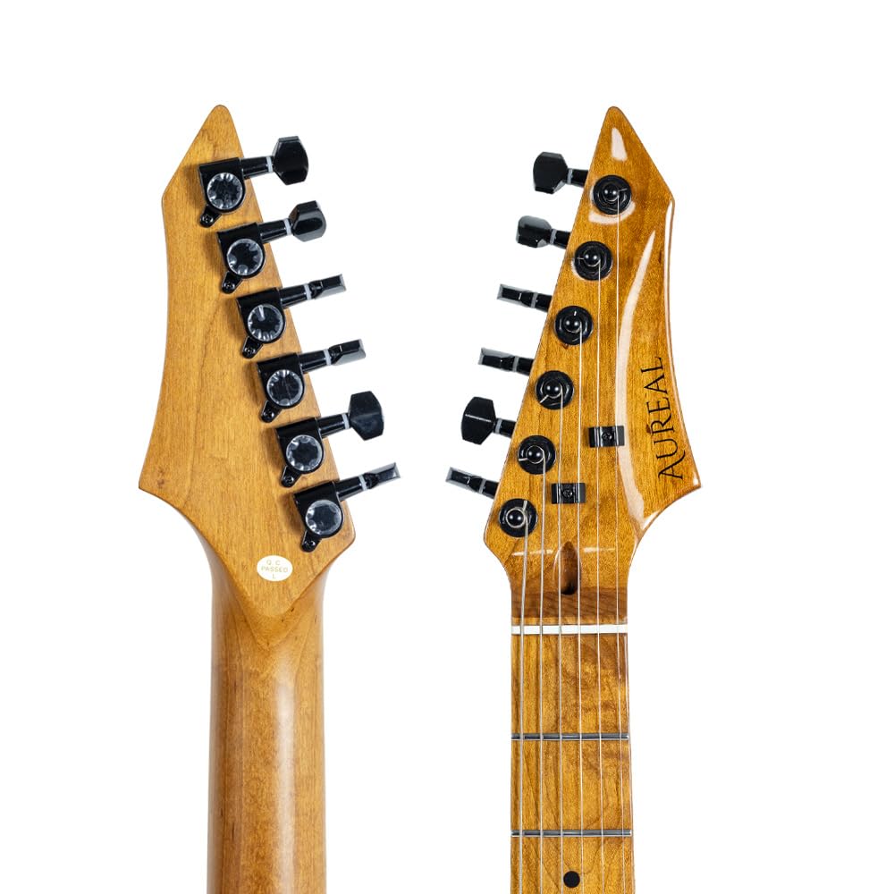 Guitarra Eléctrica Aureal Jom-te Pk Alta Calidad, Gloss