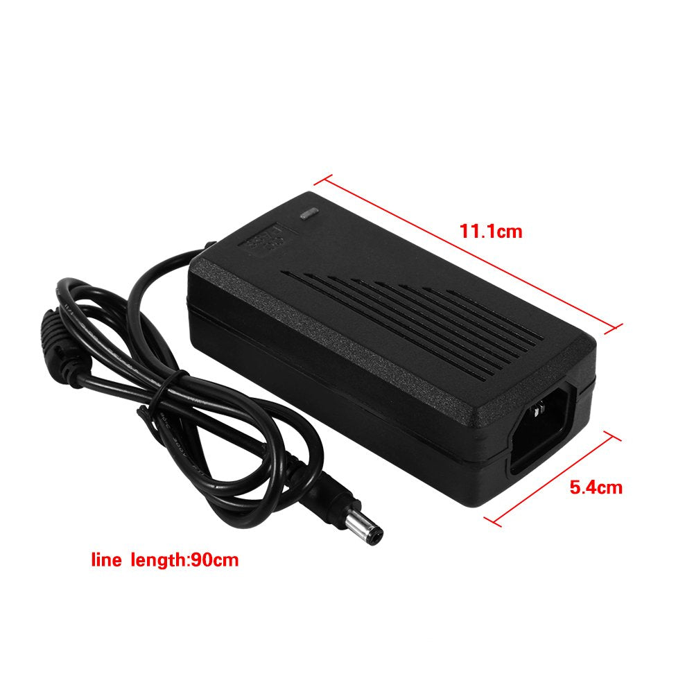 FTVOGUE AC 100V-240V Convertidor Adaptador DC 12V 5A 60W Fuente de alimentación para LED luz LCD Monitor
