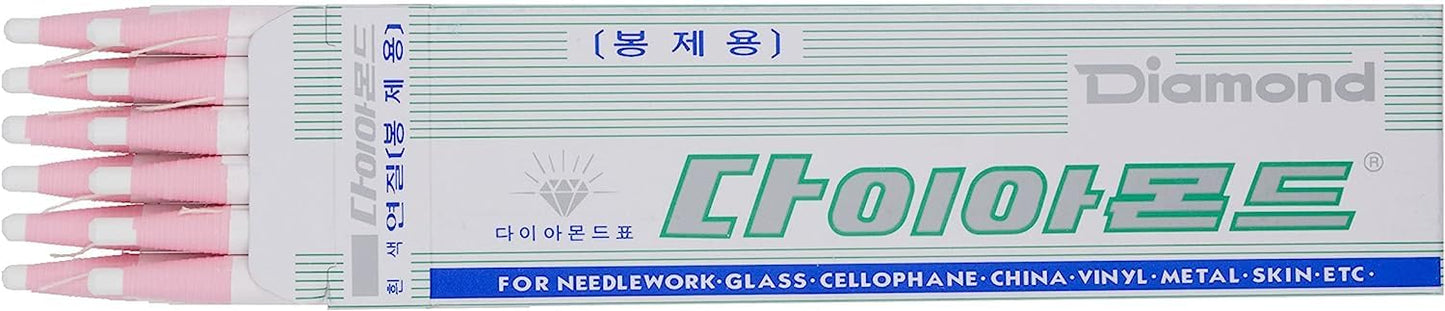 Lápices de Grasa Minecook blancos despegables para Vidrio y Porcelana