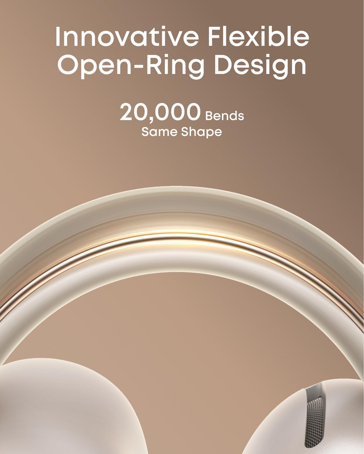 Audífonos de Oído Abierto Soundcore Anker Blanco AeroClip