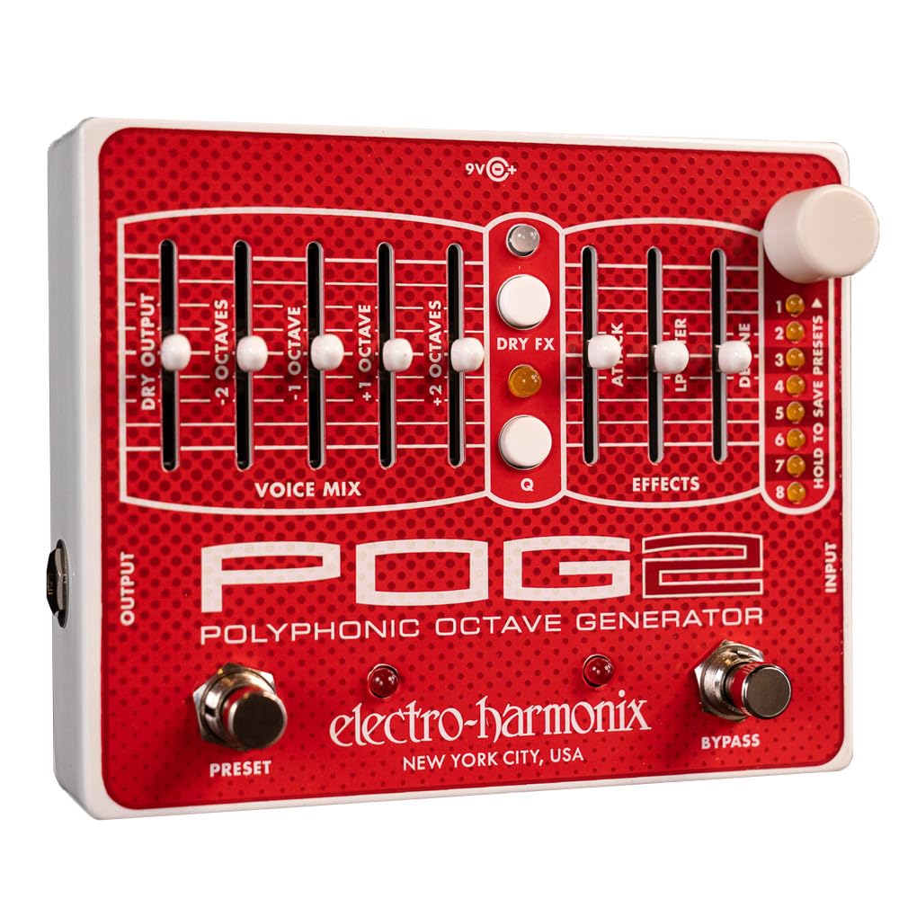 Pedal Generador Polifónico de Octava Electro-Harmonix POG2