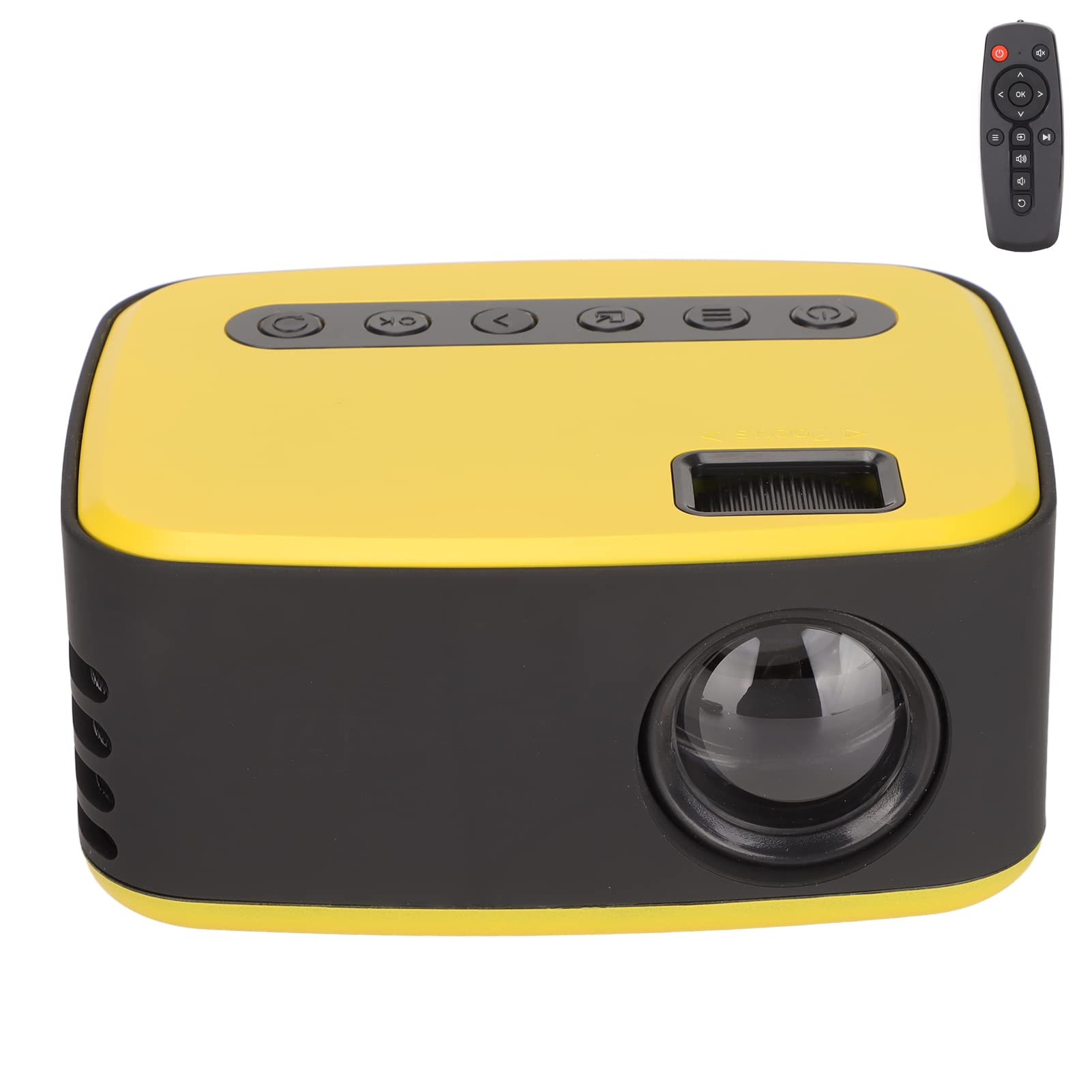 Dpofirs Mini para de Niños, de Vídeo Portátil para Exteriores de 1080P, de Película para Teléfono Inteligente, Tamaño de Proyección de 16-110 Pulgadas(#2)