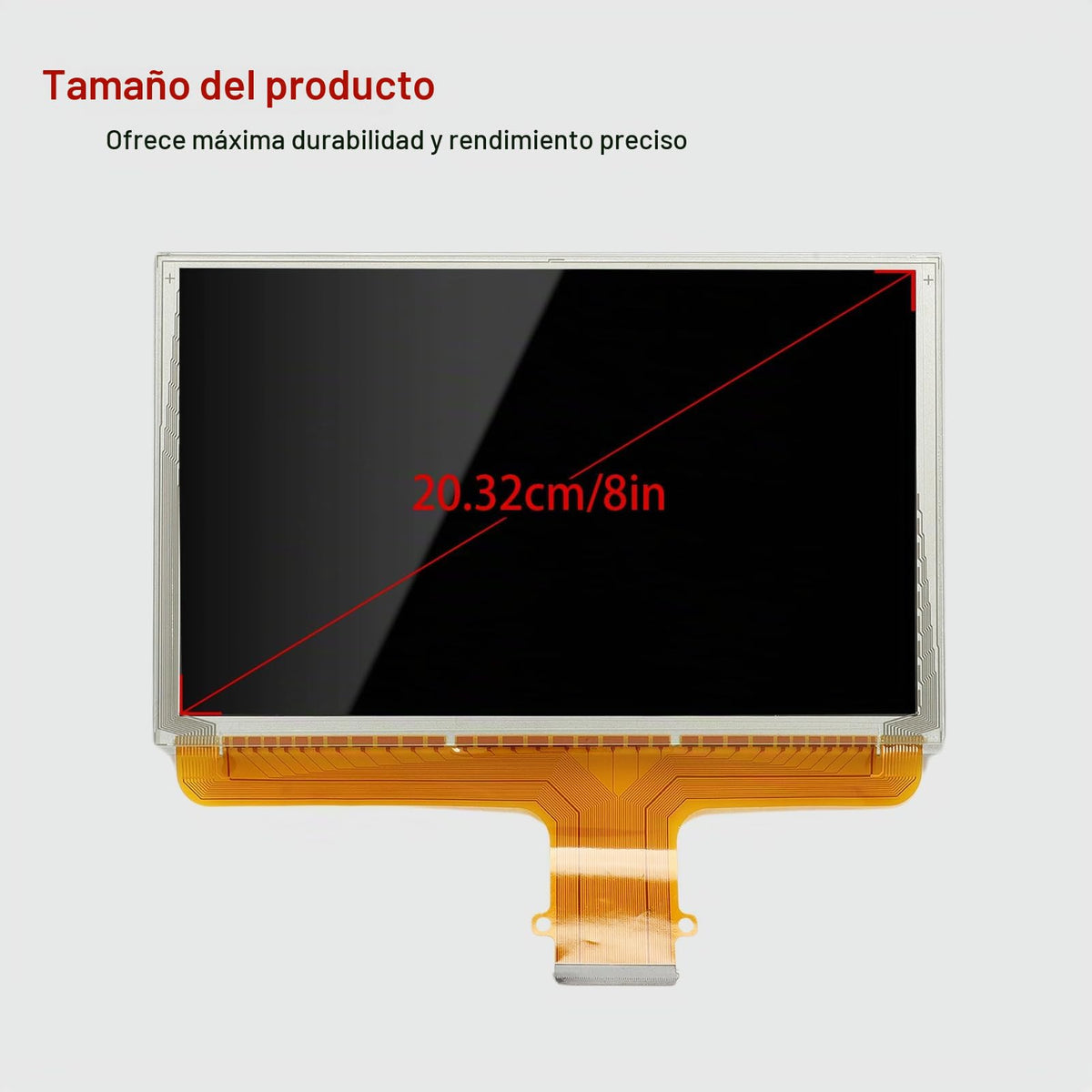 Digitalizador de Visualización Táctil DJ080PA-01A 14-18 Silverado Sierra