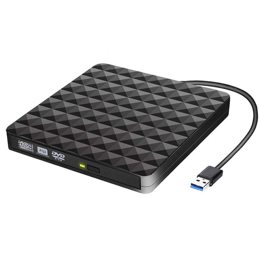 Grabadora CD/DVD Yostyle USB 3.0 Portátil CD/DVD-RW para Windows 2003 / Vista / XP / 7 / 8.1 / 10 / Mac OS