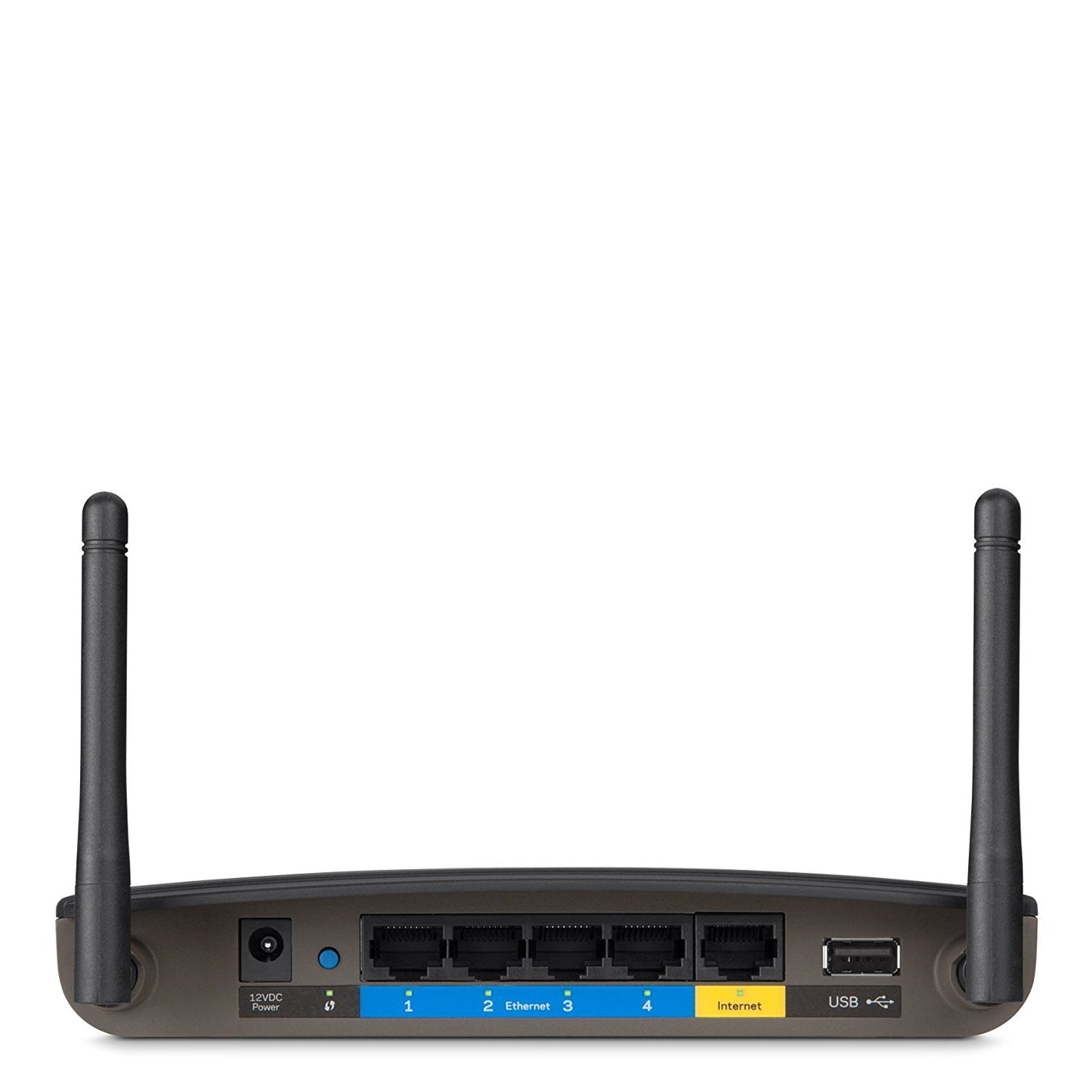 Linksys EA6100 AC1200 Enrutador Linksys N900+ Wi-Fi de banda dual+ con puertos Gigabit y aplicación Smart Wi-Fi que te permite controlar tu red desde cualquier parte