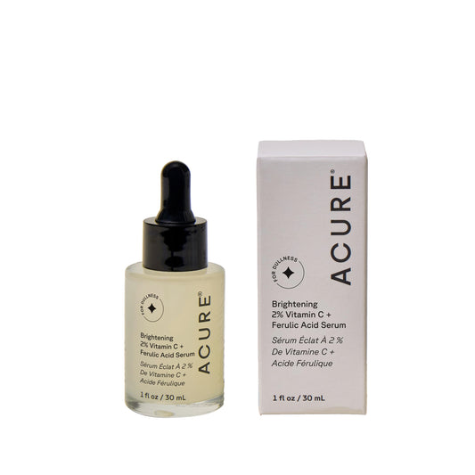 Serum Brightening Vegano con Vitamina C y Ácido Ferúlico - Sin Aceite - Para todo tipo de piel - 30ml