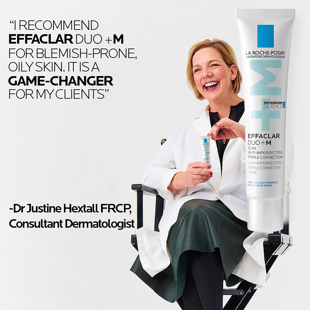 La Roche-Posay Effaclar DUO (+) M Crema hidratante anti-imperfecciones, 40ml