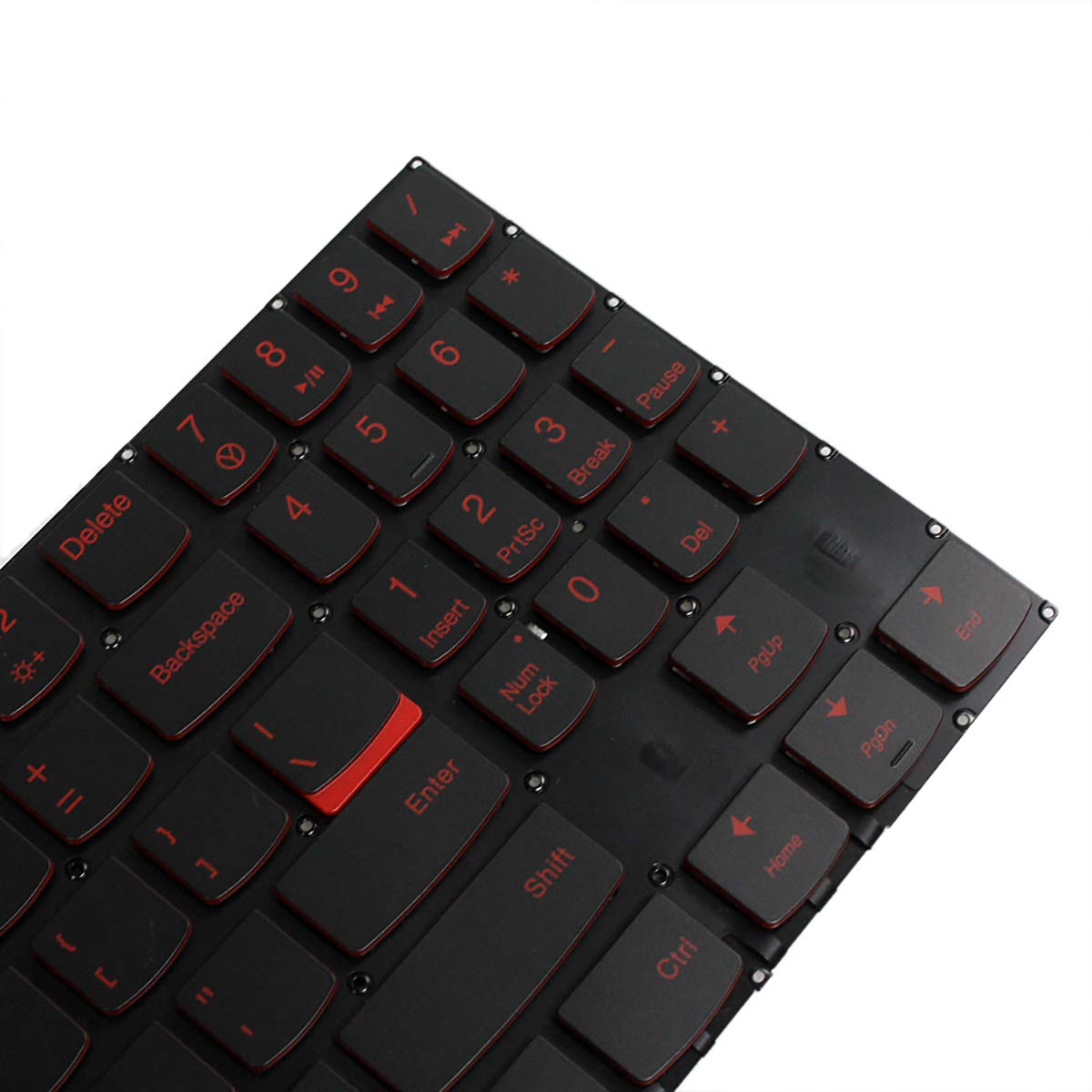 Teclado de Repuesto Lenovo Legion Rojo Negro Retroiluminado