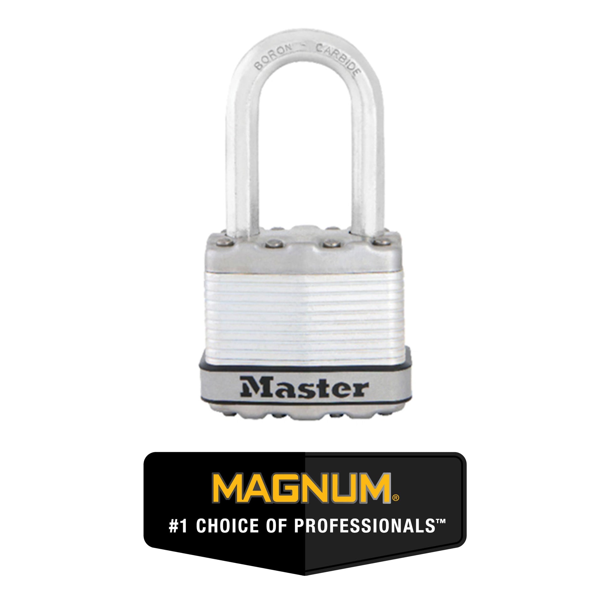 Candado Laminado Master Lock Magnum Acero Paquete de 4