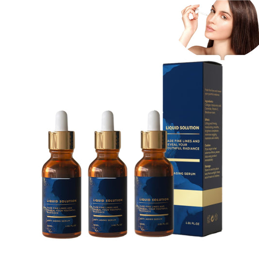 DQQSLQUL Botox Face Serum, Suero Facial Antienvejecimiento con Refuerzo de Colágeno, Botox Facial Instantáneo Tensor en una Botella, Reduce las Arrugas y Rellena la Piel,3PCS
