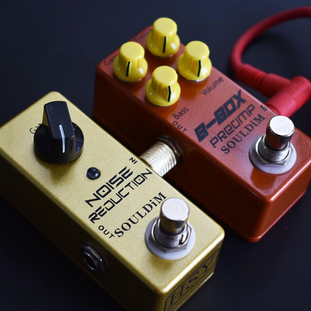 Pedal de Guitarra SoulDiM Mini Noise Kill True Bypass para Bajo Eléctrico