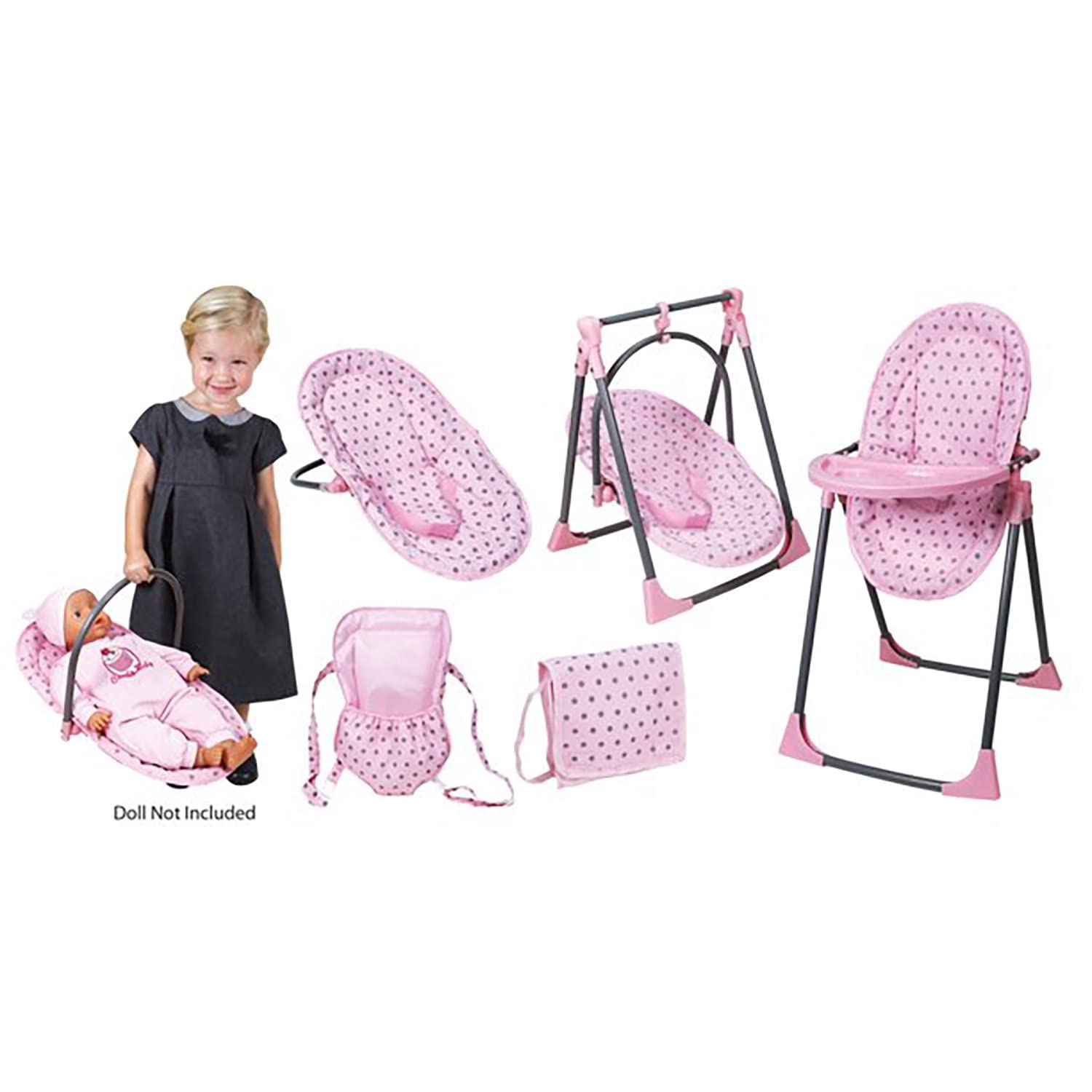 Lissi Baby Doll 6 en 1 - Juego de Trona Convertible