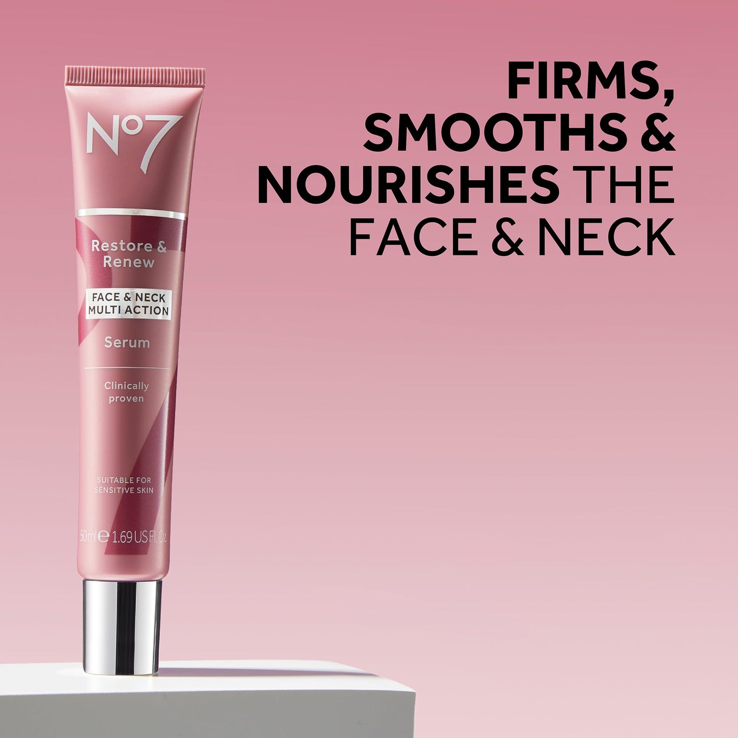 No7 Restore & Renew Face & Neck Multi Action Skincare System , pack of 1