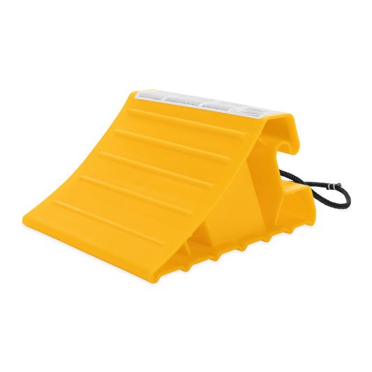 Camco 44432 Calzo para Rueda sin Cuerda, cuña Superruedas con Cuerda, 1 Paquete