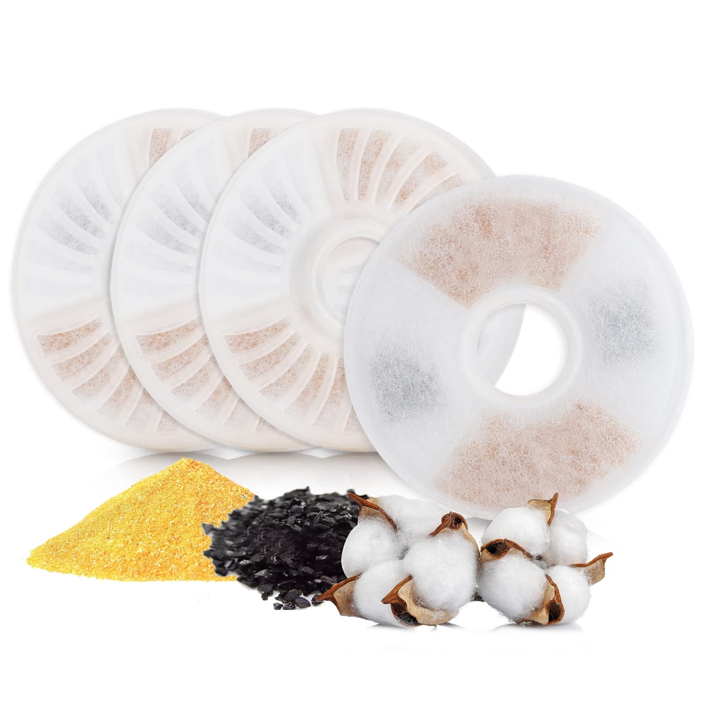 Filtros para Fuente de Agua Torlam Azul de 64 oz para Gatos