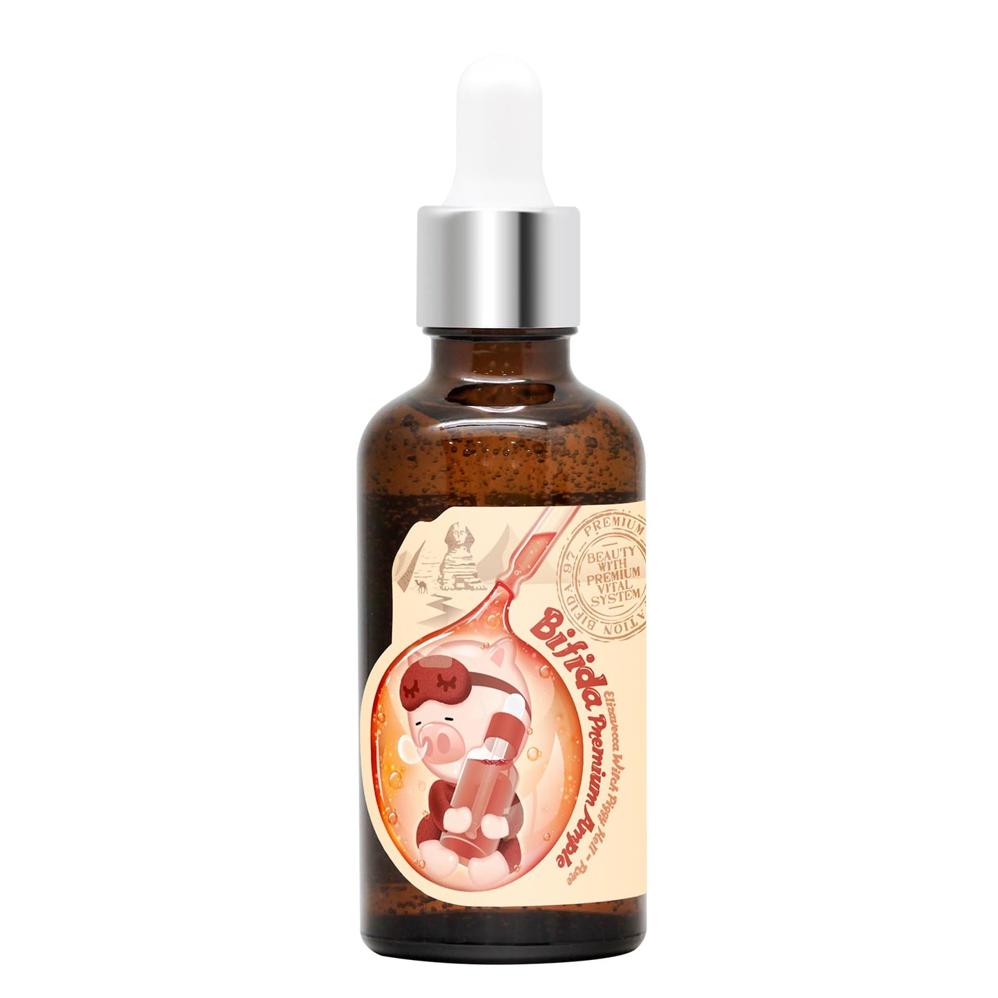 Elizavecca Serum Facial Con Fermento De Bifida| funciones blanqueadoras y antipigmentación.