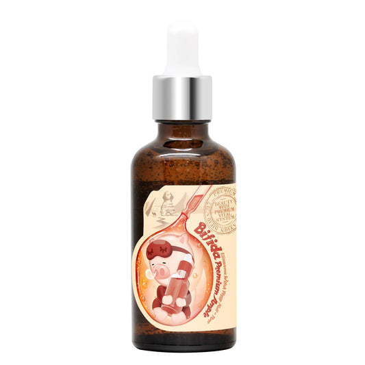 Elizavecca Serum Facial Con Fermento De Bifida| funciones blanqueadoras y antipigmentación.