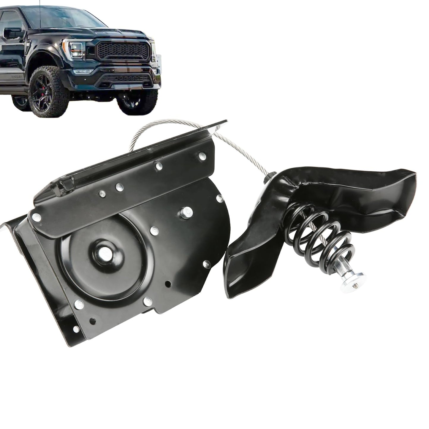 Soporte de cabrestante de llanta de refacción compatible con Ford F-150 1997-2003, 2004 y Heritage 1997-1999, F-250 1997 y HD 2002 y Lincoln Blackwood 2002 924-526 1L3Z1A131AA 2L3Z1A131AA
