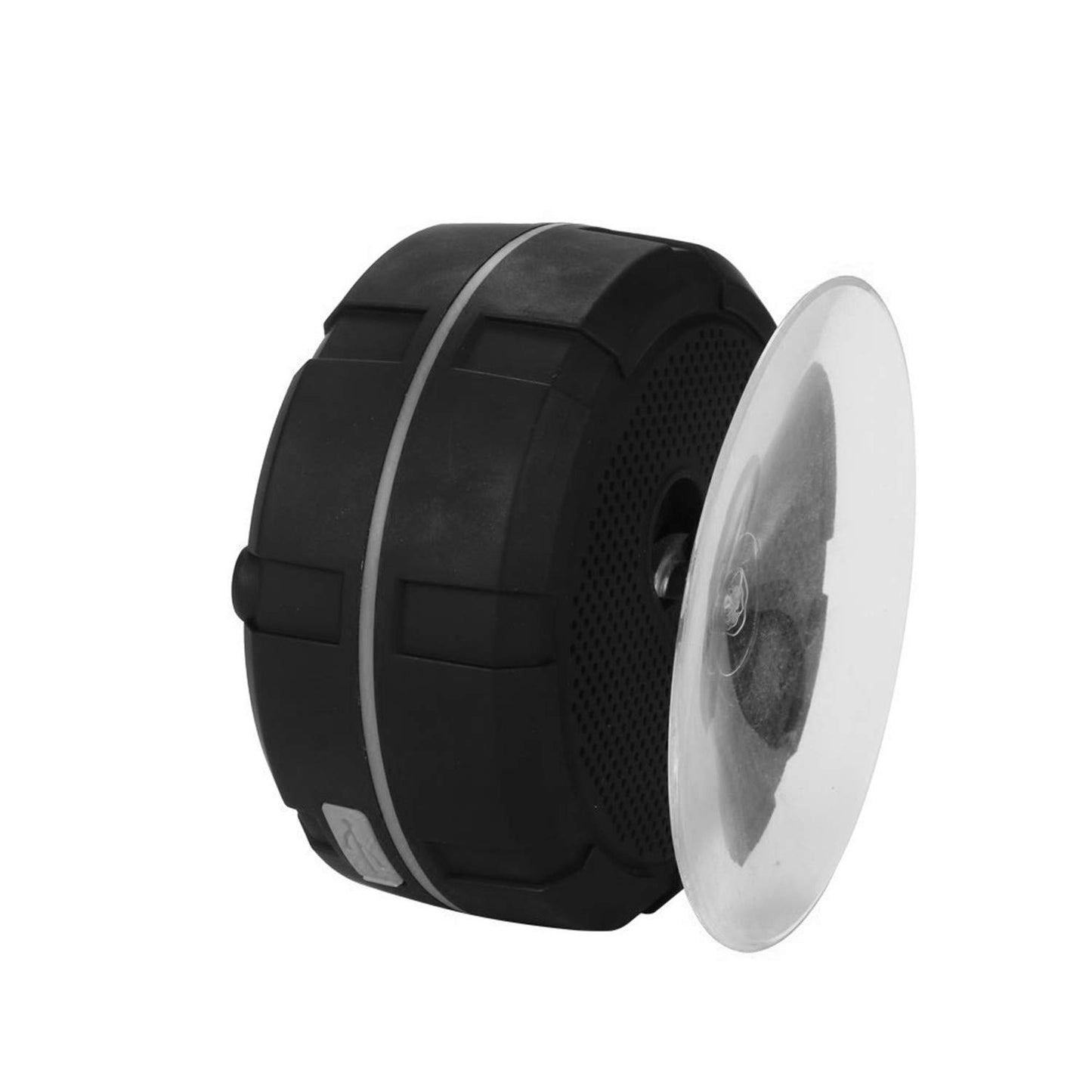ASIYUN Shower Speaker, IPX7 Waterproof Bluetooth Speaker, Loud HD Sound, Portable Wireless Speaker with Suction Cup & Sturdy Hook, Built-in Mic, for Shower, Pool, Beach, Outdoor(Gray)