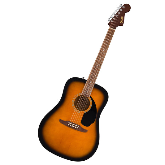 Fender Guitarra Acústica California Debut Redondo™, Spruce Top, Black Pickguard, 2-Color Sunburst