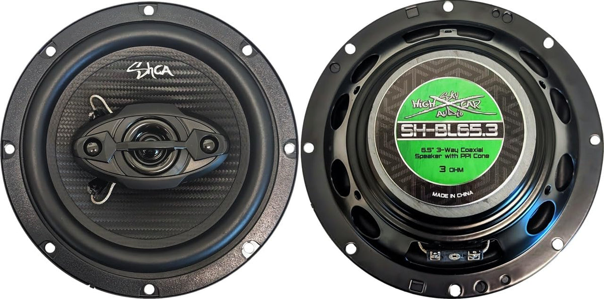 Altavoces Coaxiales Sky High Car Audio 6.5 Pulgadas 3 Ohmios