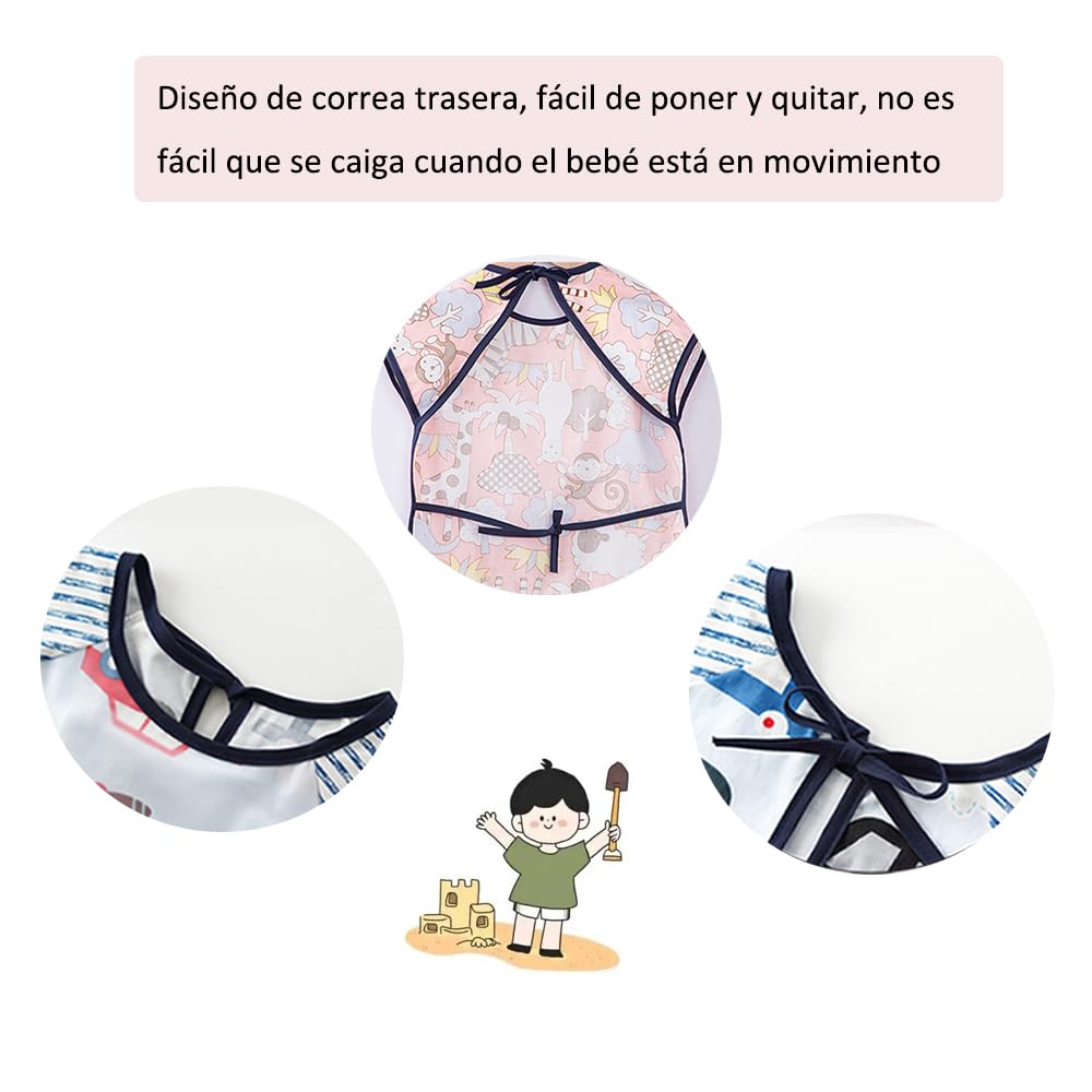 LEIDSANY ropa impermeable y fácil de limpiar (Algodón, rosa)