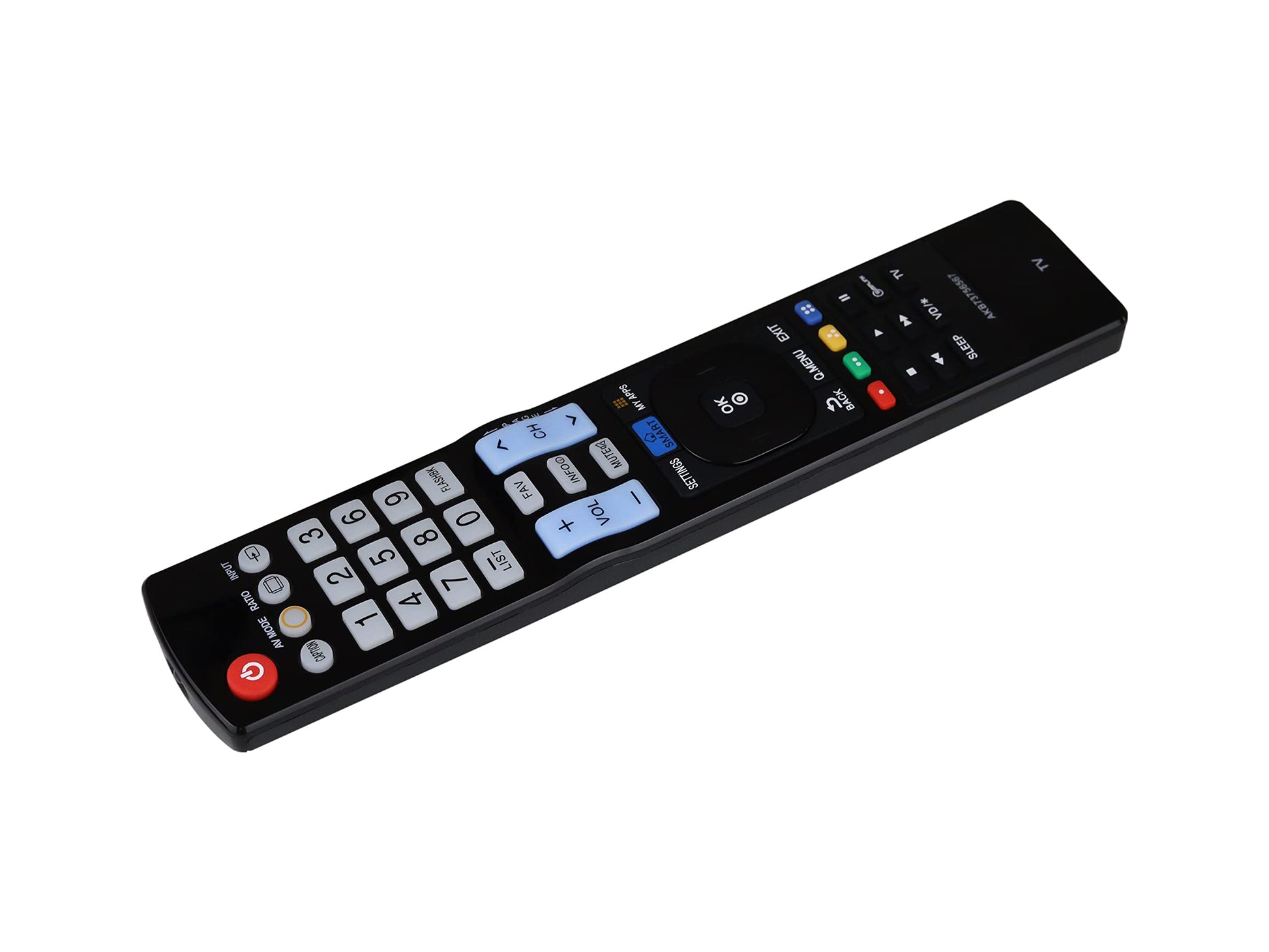 Control Remoto LG AKB73756567 Reemplazo para LCD LED HDTV Smart TV AKB73756542 AKB73756506 AKB73756504 AKB73756502 AKB73615309 AKB73615306