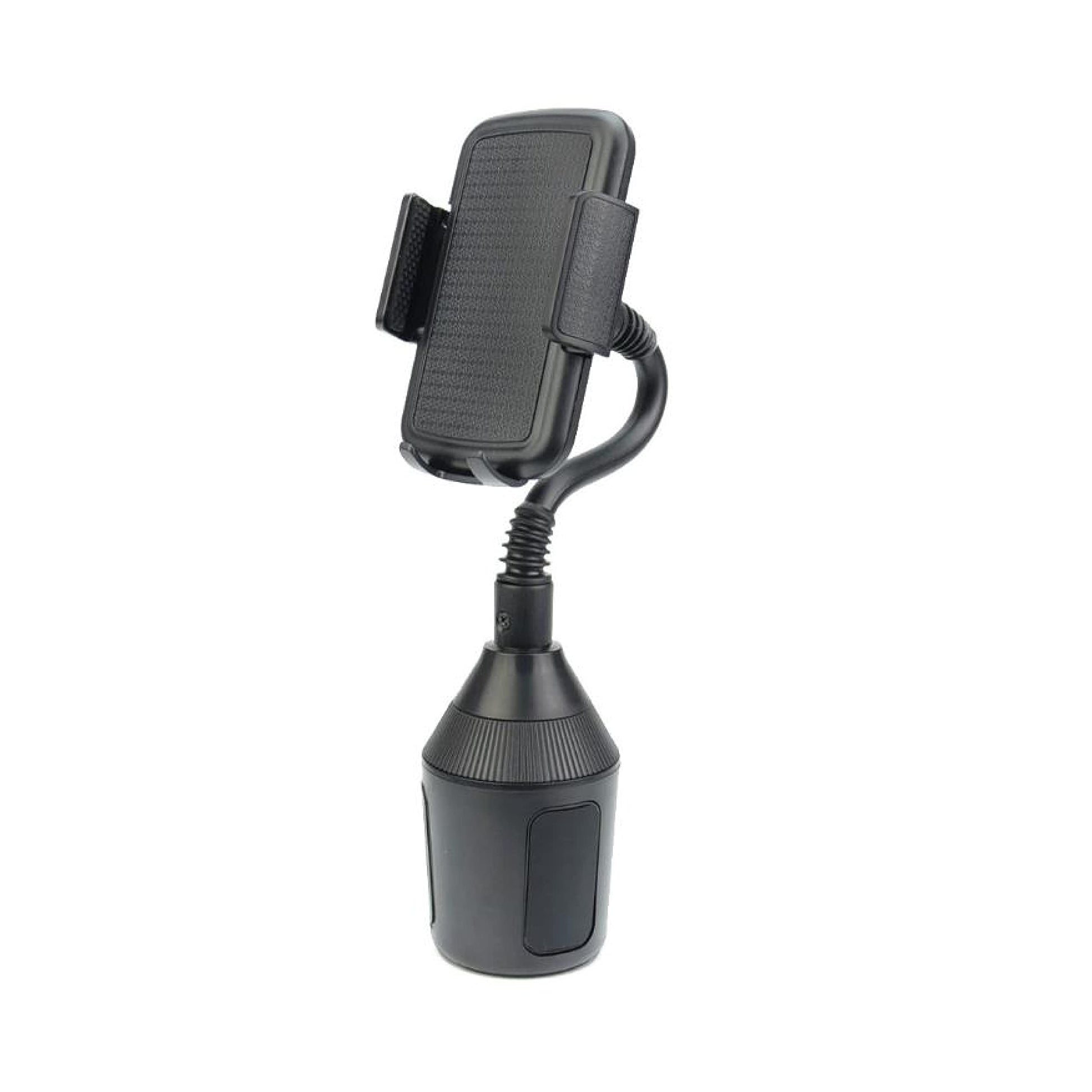 Soporte para Teléfono Celular TalkWorks Negro Compatible con iPhone para Automóvil Cuello de Cisne 8 Pulgadas