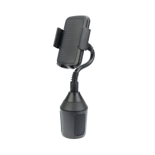 Soporte para Teléfono Celular TalkWorks Negro Compatible con iPhone para Automóvil Cuello de Cisne 8 Pulgadas