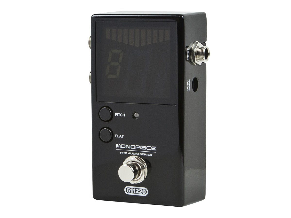 Stage Right by Monoprice True-Bypass Chromatic Pedal Tuner
