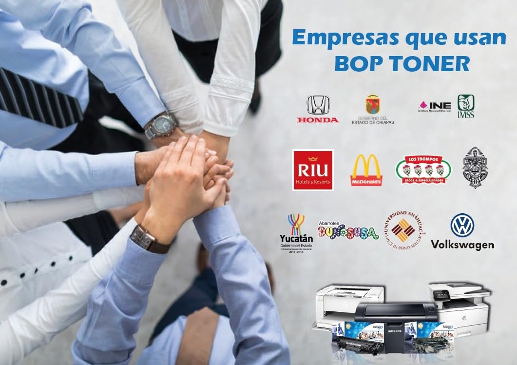 BOP Toner 105A GENERICO con Chip - Cartucho Negro W1105A / 105 - Compatible con Laserjet 107A / 107W / MFP135A / MFP135W / 137FNW - Rendimiento 1000 Páginas.