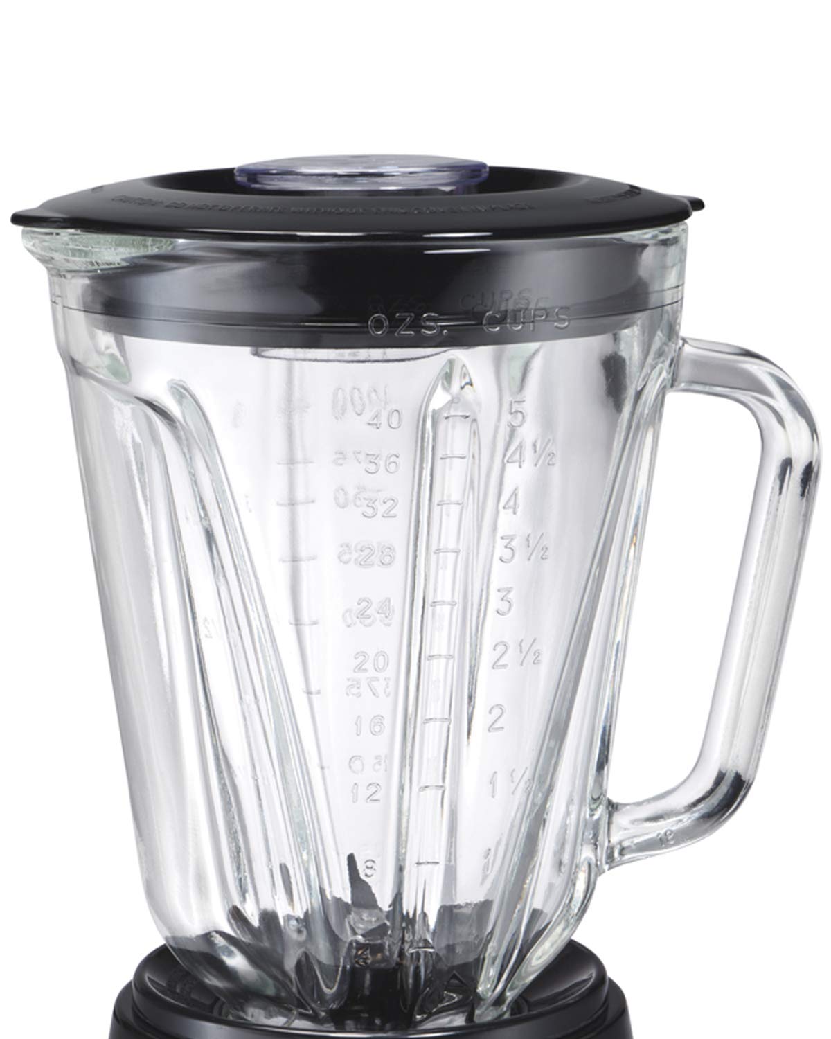 Hamilton Beach Licuadora Power Elite, con 12 Funciones, Vaso de Vidrio, 1.2 Litros, Negra (58148-MXR)