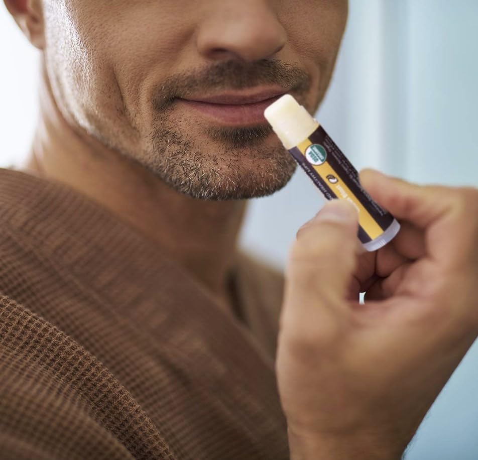 Bálsamo Labial Orgánico Earth's Daughter Frutas 6-Pack con Cera de Abeja y Aceite de Coco para Labios Secos