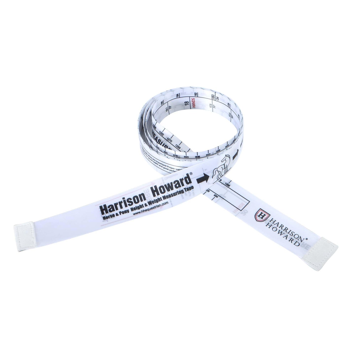 Harrison Howard Cinta métrica flexible suave para uso equino, cinta métrica de peso y altura, doble escala estándar y métrica, cinta métrica de altura/peso (paquete de 3) multicolor (6.5 pies)