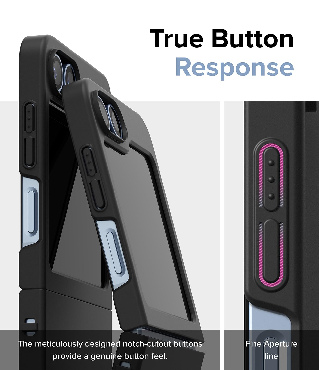 Funda Slim Magnética Ringke Samsung Galaxy Z Flip 7 FE/Z Flip 6 Black Antiamarilleo Compatible con MagSafe
