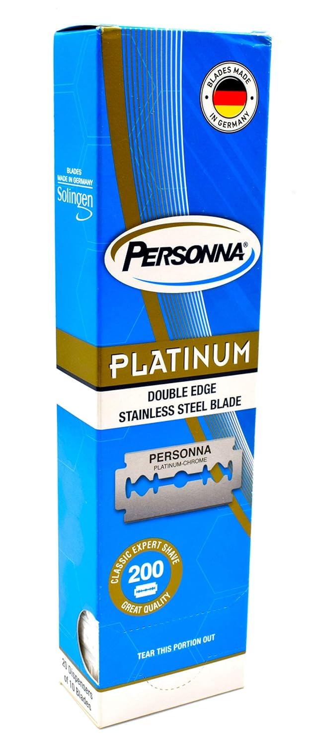200 cuchillas de afeitar Personna Platinum