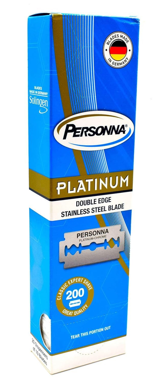 200 cuchillas de afeitar Personna Platinum