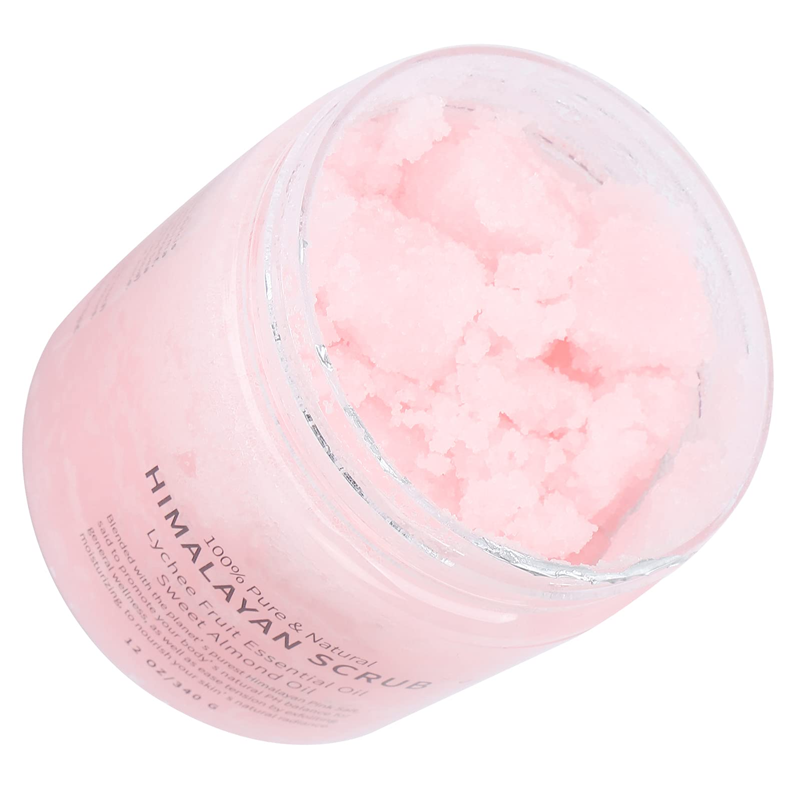 Exfoliante Corporal y Facial de Sal del Himalaya Cálido para Piel Hidratante