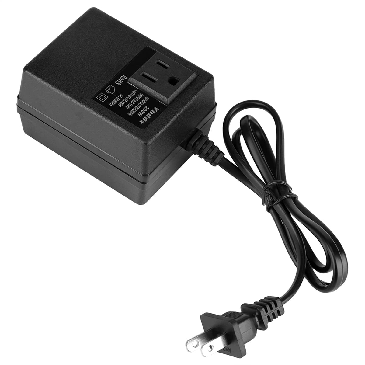 Convertidor de Voltaje 200W Universal 110V a 220V Europa México para Portátil Secador