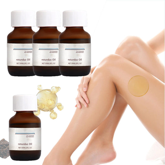 Pack de 3 Aceites de Cyperus Rotundus 100% Puro para Depilación y Reducción del Vello Corporal - 60 ml cada uno