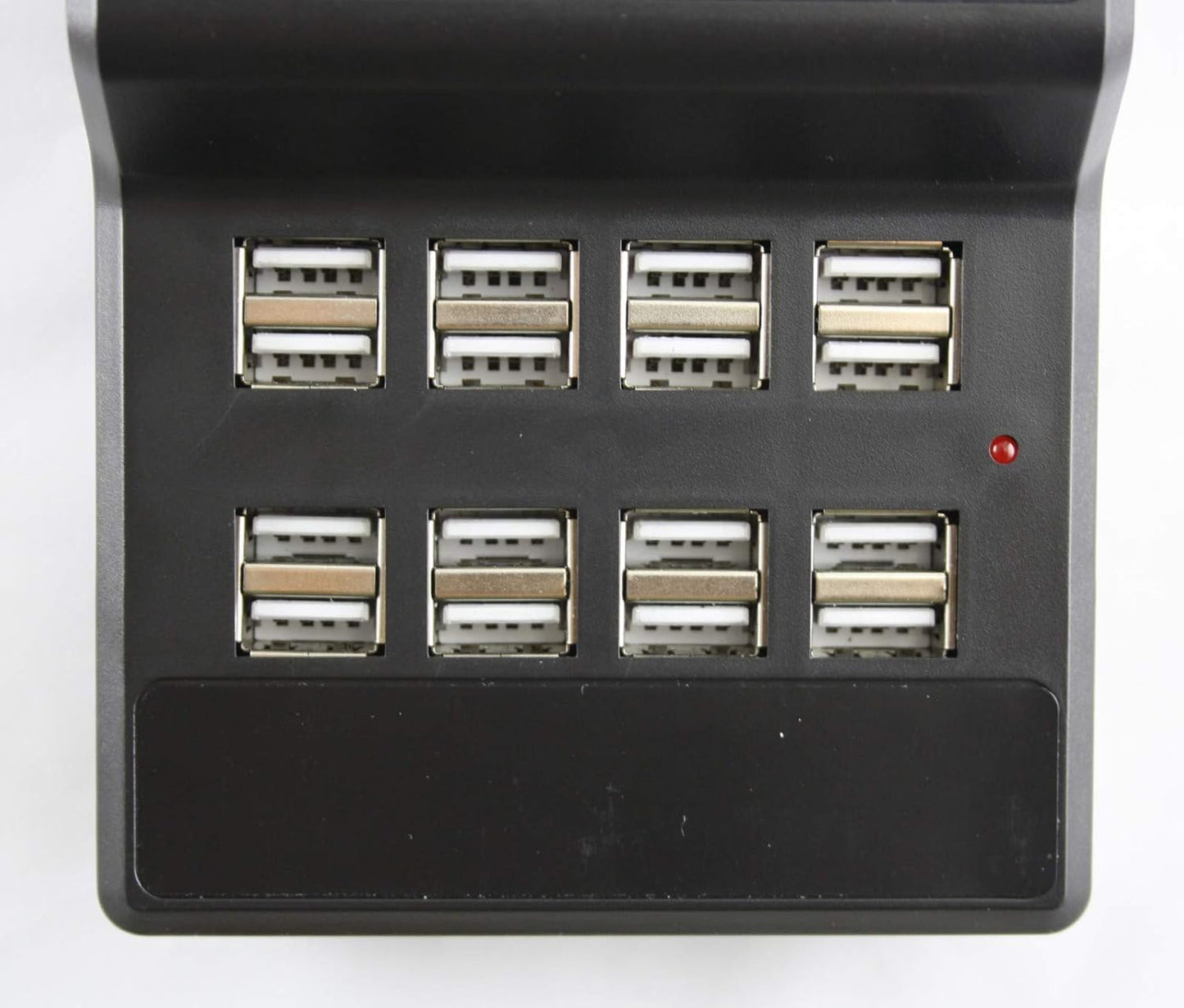Sistema de Monitorización Auriculares Inalámbricos EXMAX ATG-100T 195-230 MHz para Interpretar en Iglesias y Conferencias con Cargador USB de 16 Puertos